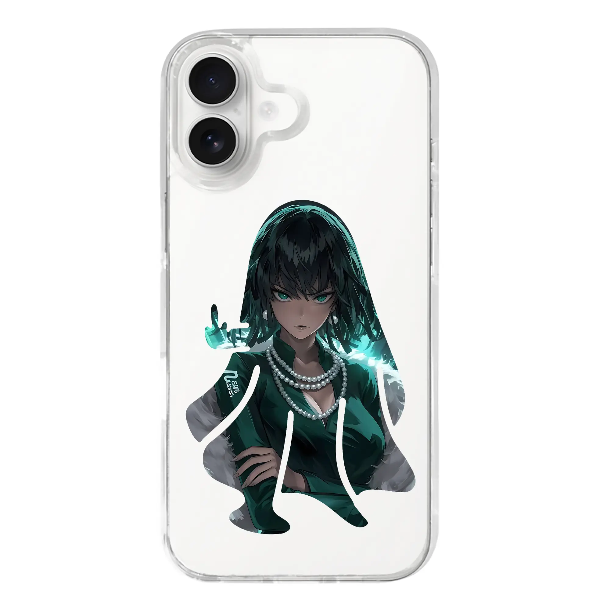 ワンパンマン グッズ 地獄のフブキ - iPhone 17シリーズ 透明スマホケース – 薄型・耐衝撃・精密フィット保護カバー